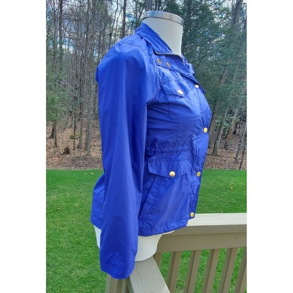 Peter Millar Elements Womens Small S Light Spring Jacket Rain Coat Blue Purple - Picture 3 of 8